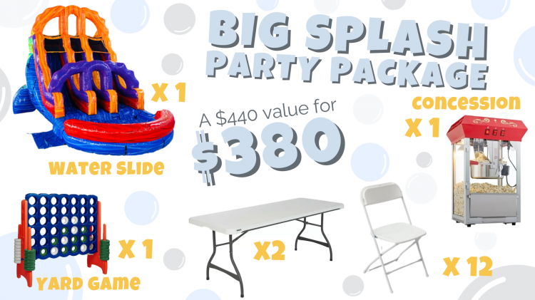 Big Splash Party Package
