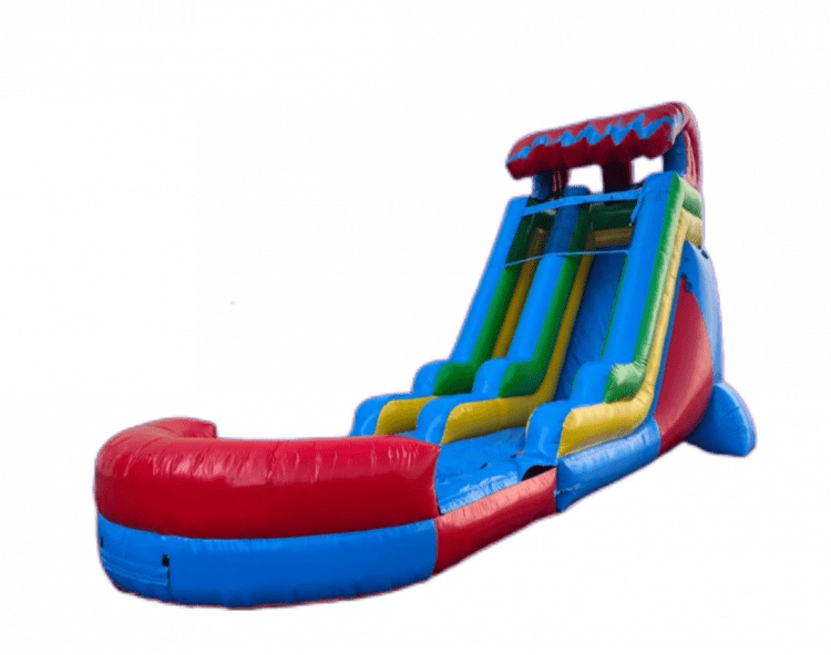 18ft Color Blast Waterslide