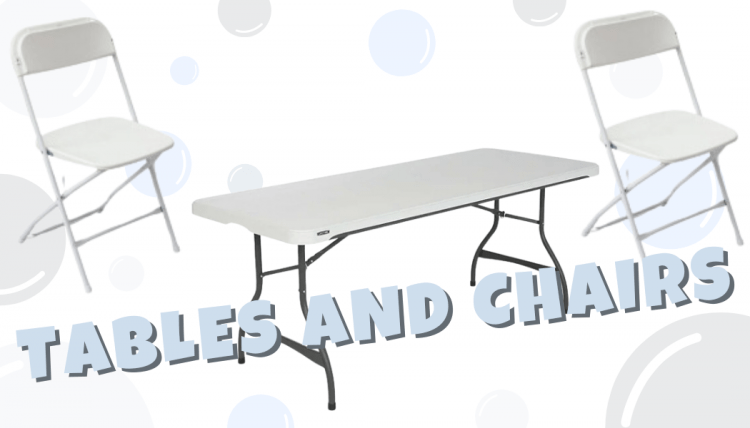 Tables and Chairs Rentals